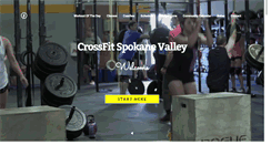 Desktop Screenshot of crossfitspokanevalley.com